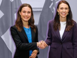 Sanna Marin (Finlandia) dan Jacinda Ardern (Selandia Baru). Kredit foto: Mamamia